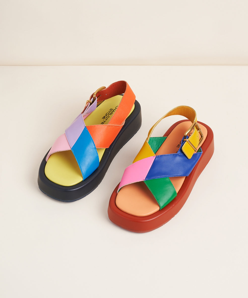 Anto Slingback Sandal, Solimar Multi – Charlotte Stone