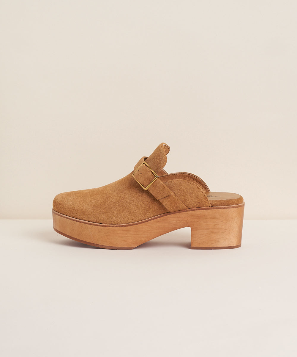 Clogs Women Clogs Boots Shoes With Wooden Sole Wooden Clogs Shoes With  Wooden Platform Clogs With Strap Clog Sandals Low Heel Wood Platform -   Israel