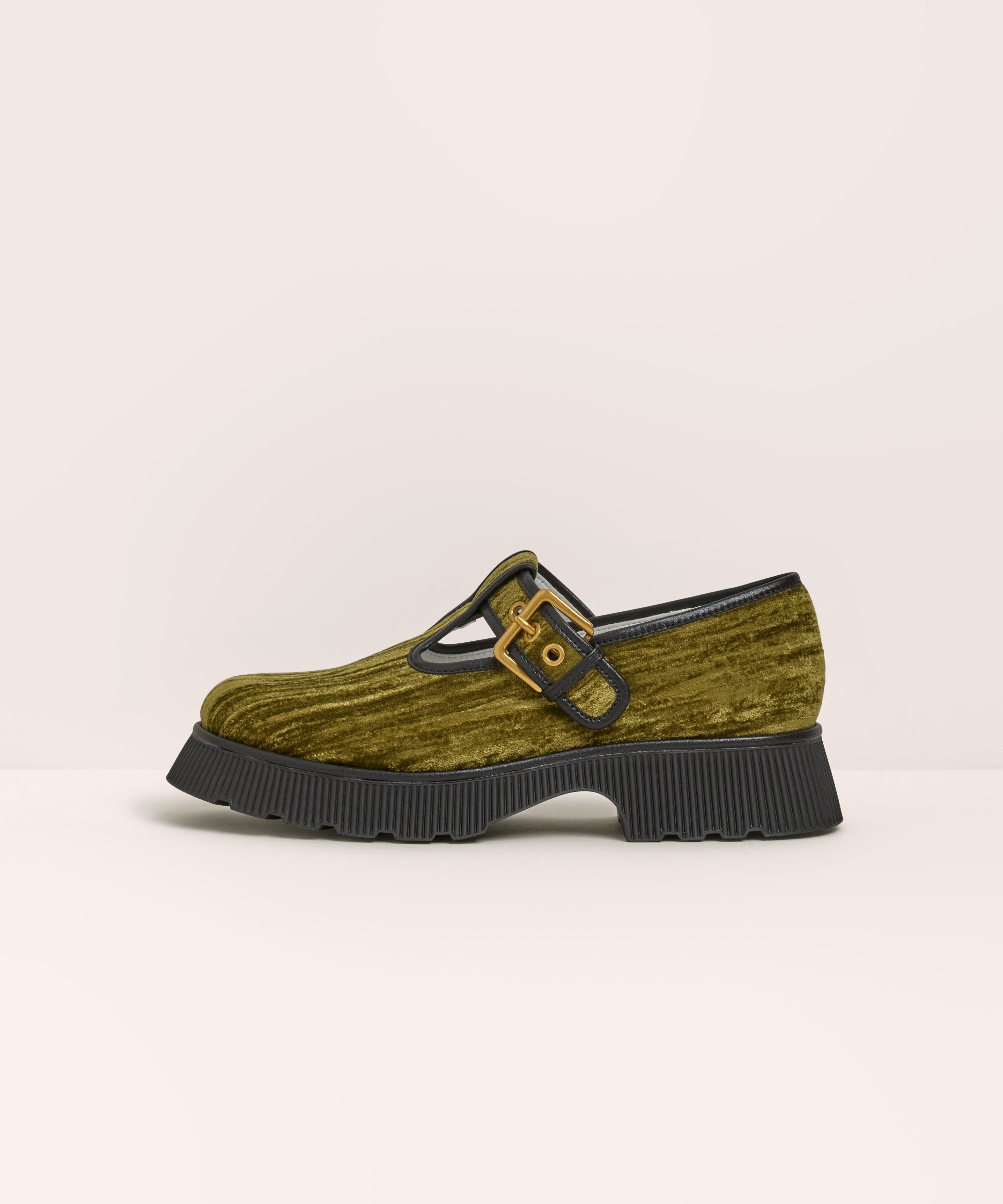 Remi Mary-Jane Loafer, Olive – Charlotte Stone