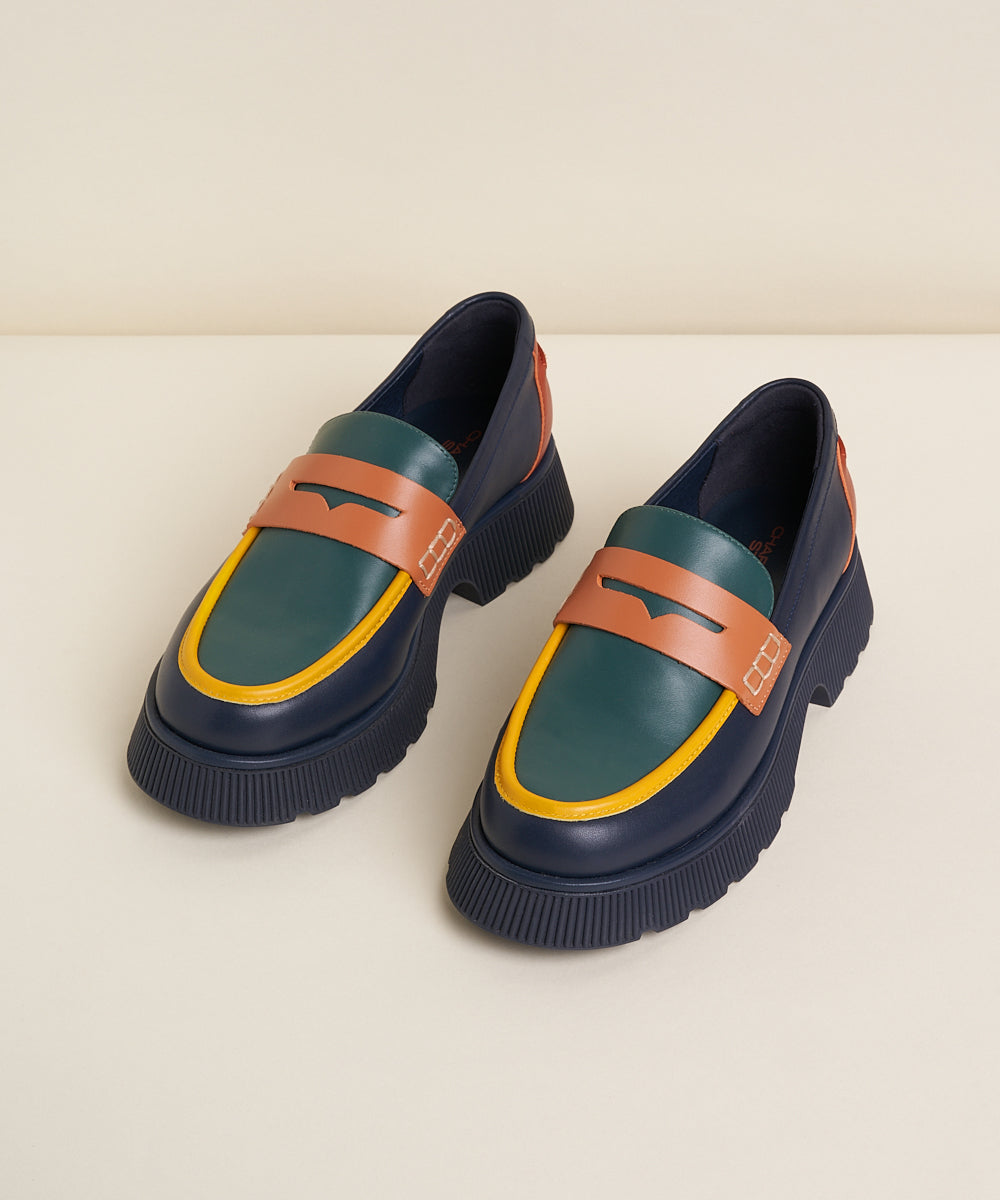 Adam leather loafers