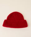 Cashmere Ribbed Beanie