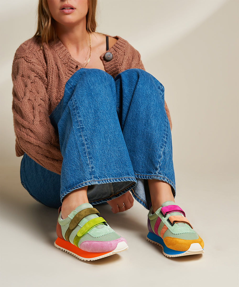 Conway Retro Mismatch Sneaker, Multi Color â Charlotte Stone