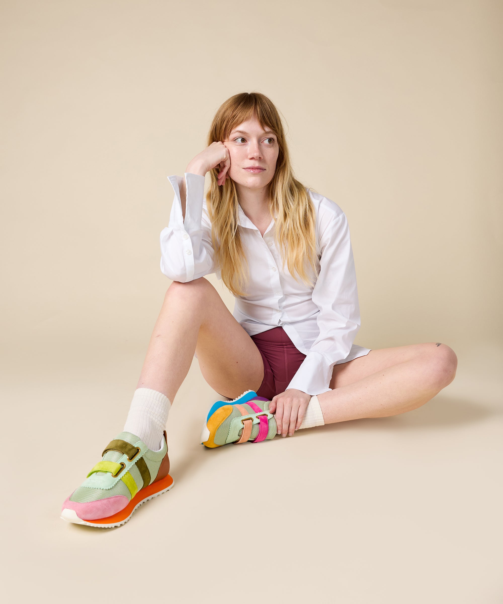 Conway Retro Mismatch Sneaker, Multi Color â Charlotte Stone