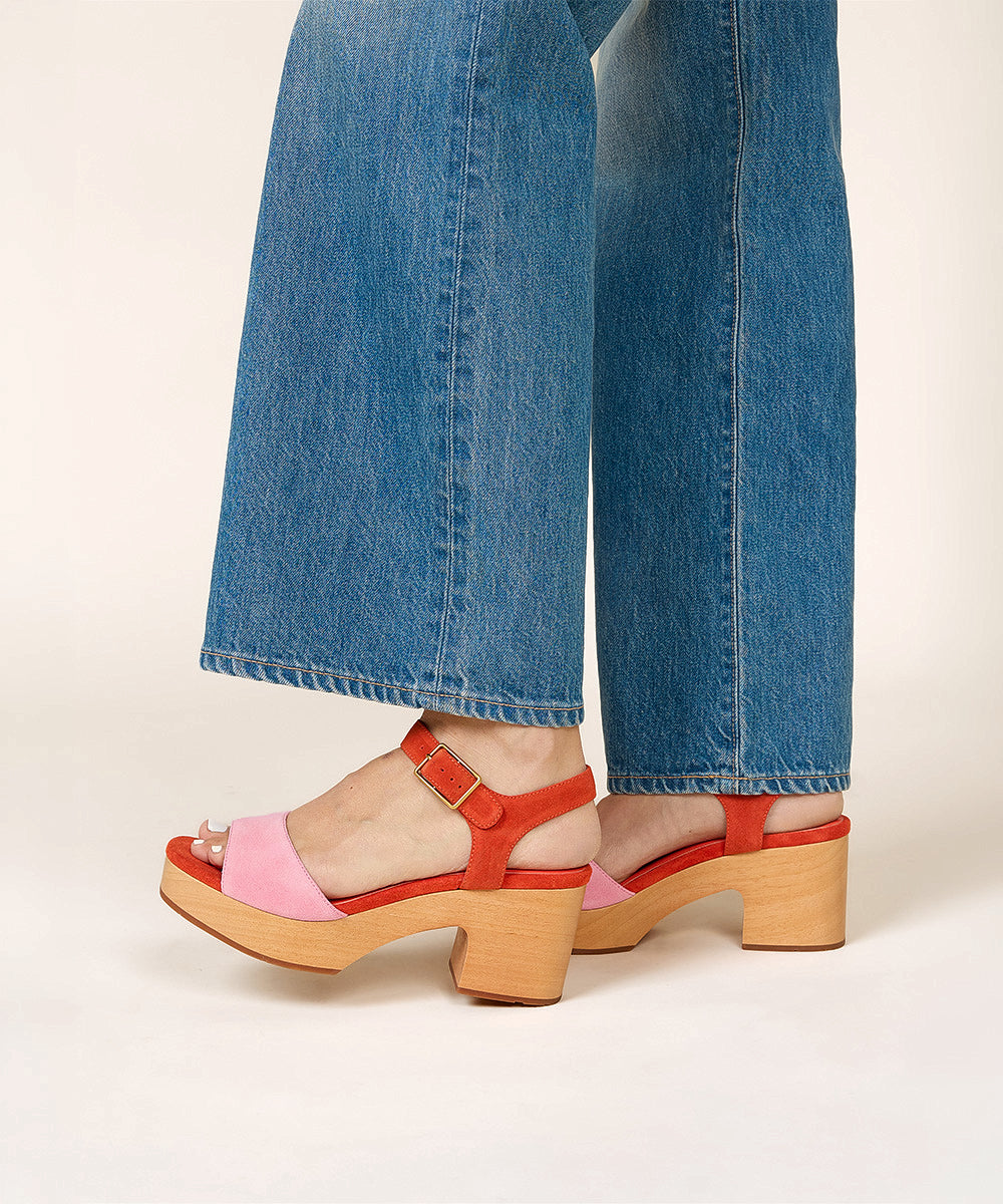 Mona Clog, Flamingo – Charlotte Stone